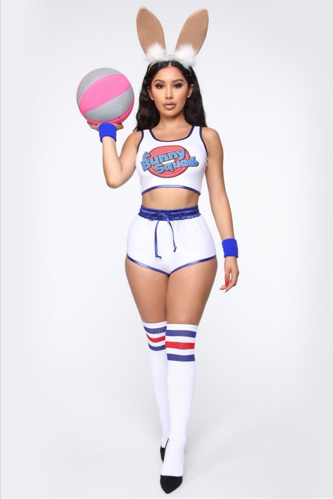 Women's Halloween Tank Top Shorts Two Piece Cheerleading Sportswear No Accessories