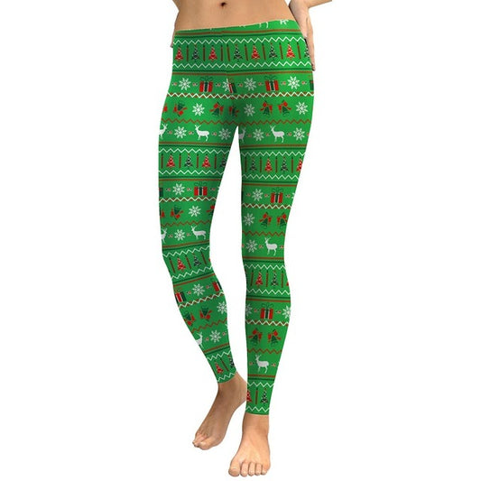 Ugly Christmas Gift 3D Printed Leggings Pants