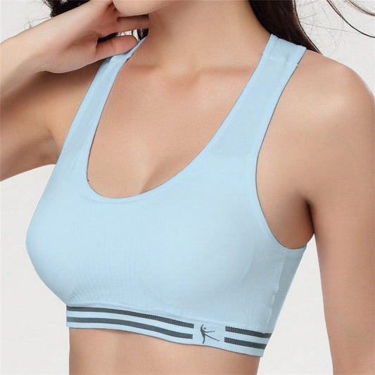 Sexy Women Fitness Bra Padded Compression Sport Bra Top Sportswear Quick Dry Eelastic Crop Top